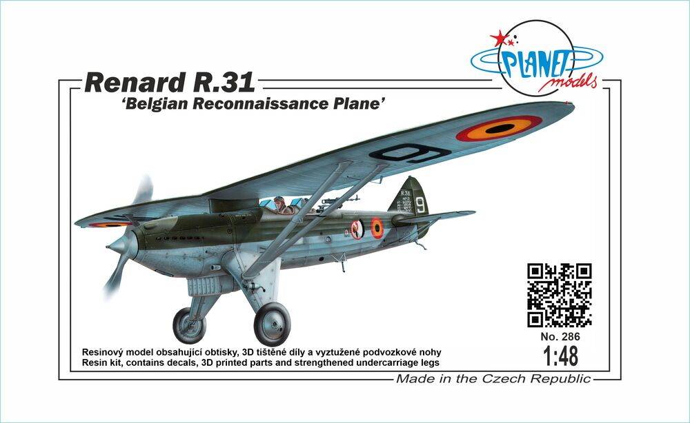 Renard R.31 'Belgian Reconaissance Plane'