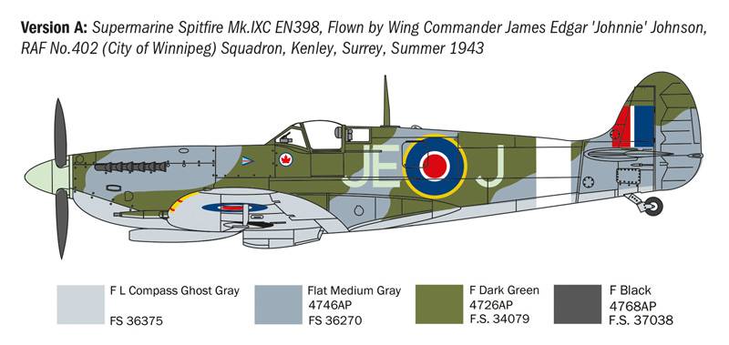 Spitfire Mk.V / Mk.IX WWII Aces – Image 10