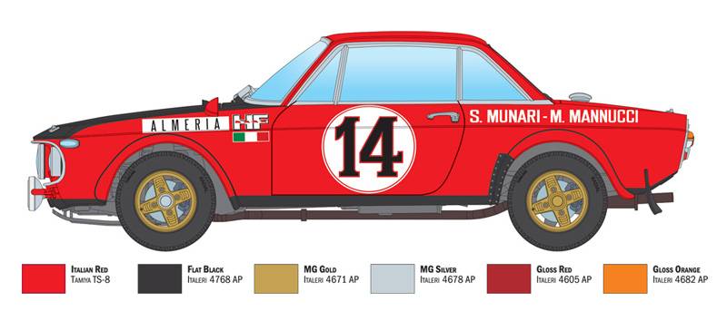 Lancia Fulvia HF Rally Monte Carlo 1972 – Image 18