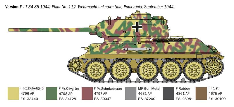 T34/85 Zavod 112 -1944 – Image 11