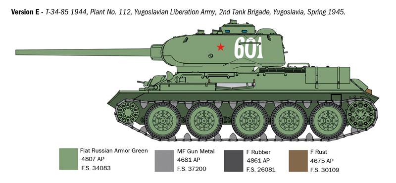 T34/85 Zavod 112 -1944 – Image 12