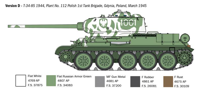 T34/85 Zavod 112 -1944 – Image 13