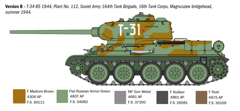 T34/85 Zavod 112 -1944 – Image 15