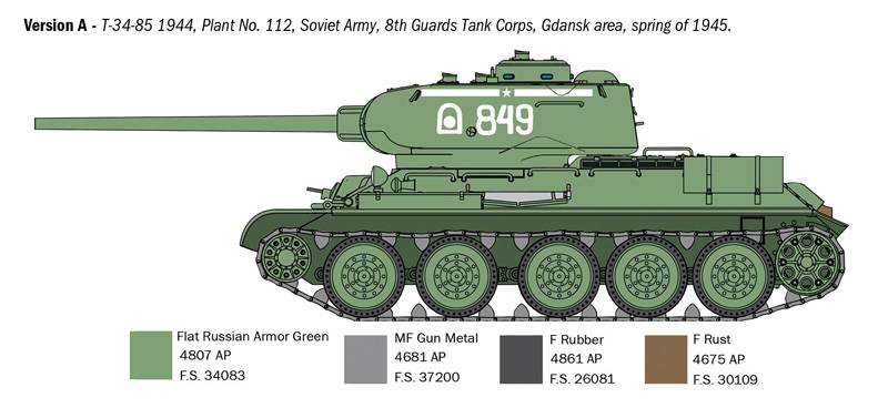 T34/85 Zavod 112 -1944 – Image 16