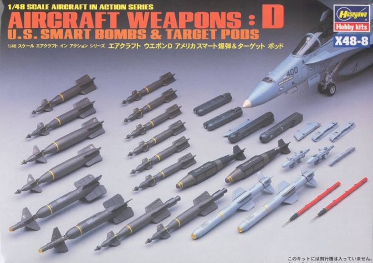 Aircraft Weapons: D U.S. Smart Bombs & Target Pods