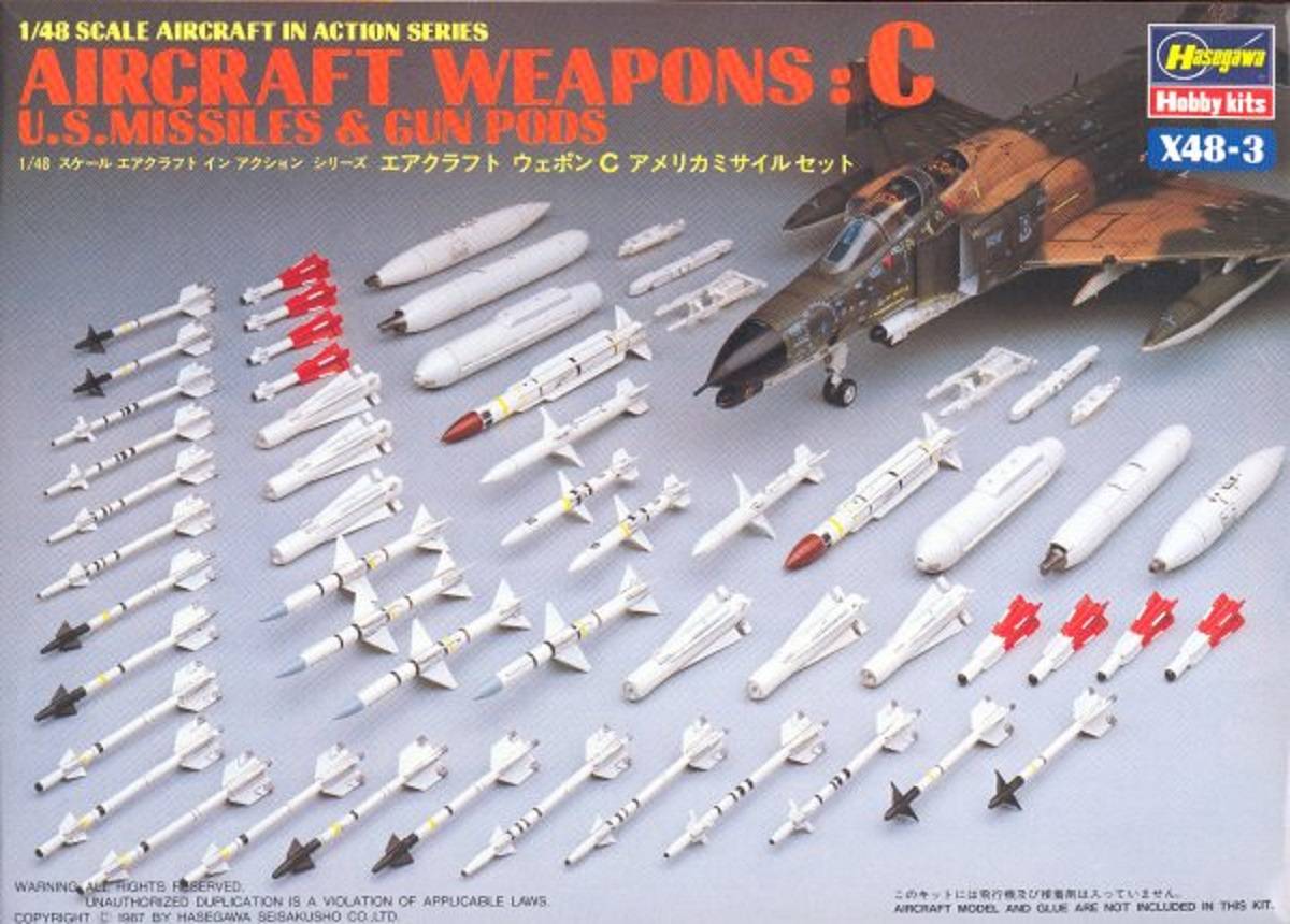 Aircraft Weapons: C U.S Missiles & Gun Pods