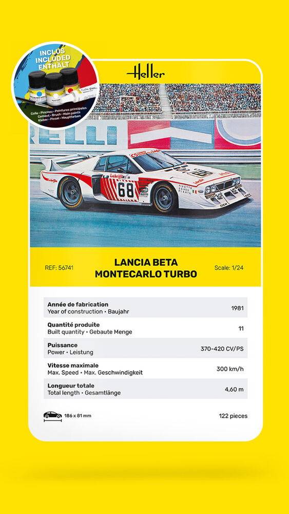 STARTER KIT Lancia Beta Montecarlo Turbo – Image 5