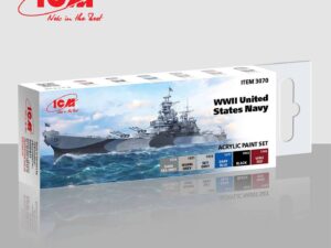 Acrylic paint set for WWII United States Navy