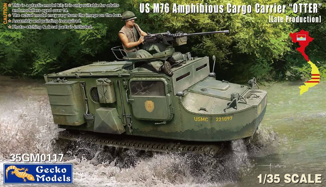 US M76 Amphibious Cargo Carrier "Otter" Late Production