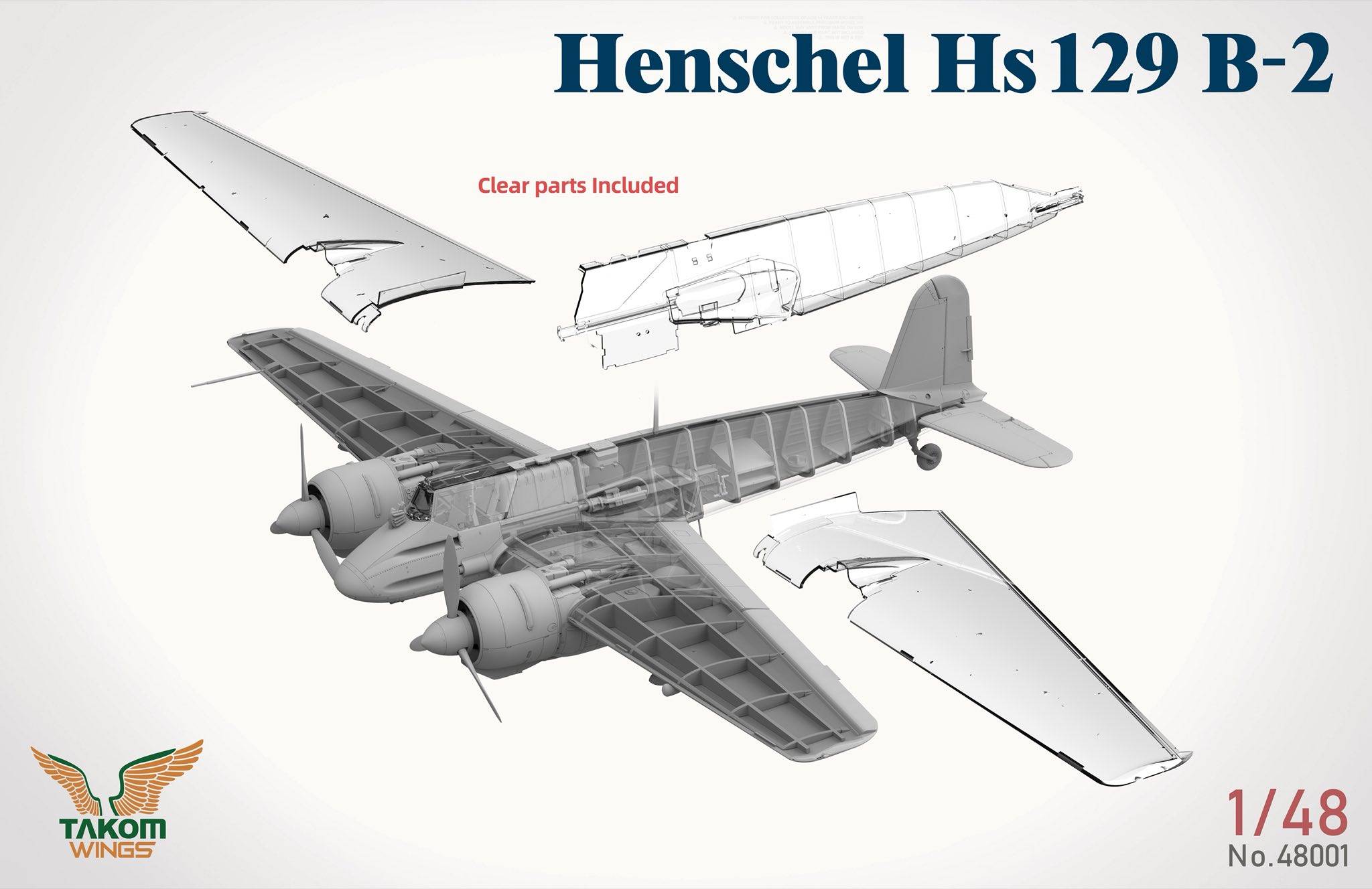 Hs129² Box Hs 129 B2 + Hs 129 B3 + 3d Printed Set Figures x2 + Panther A – Image 4