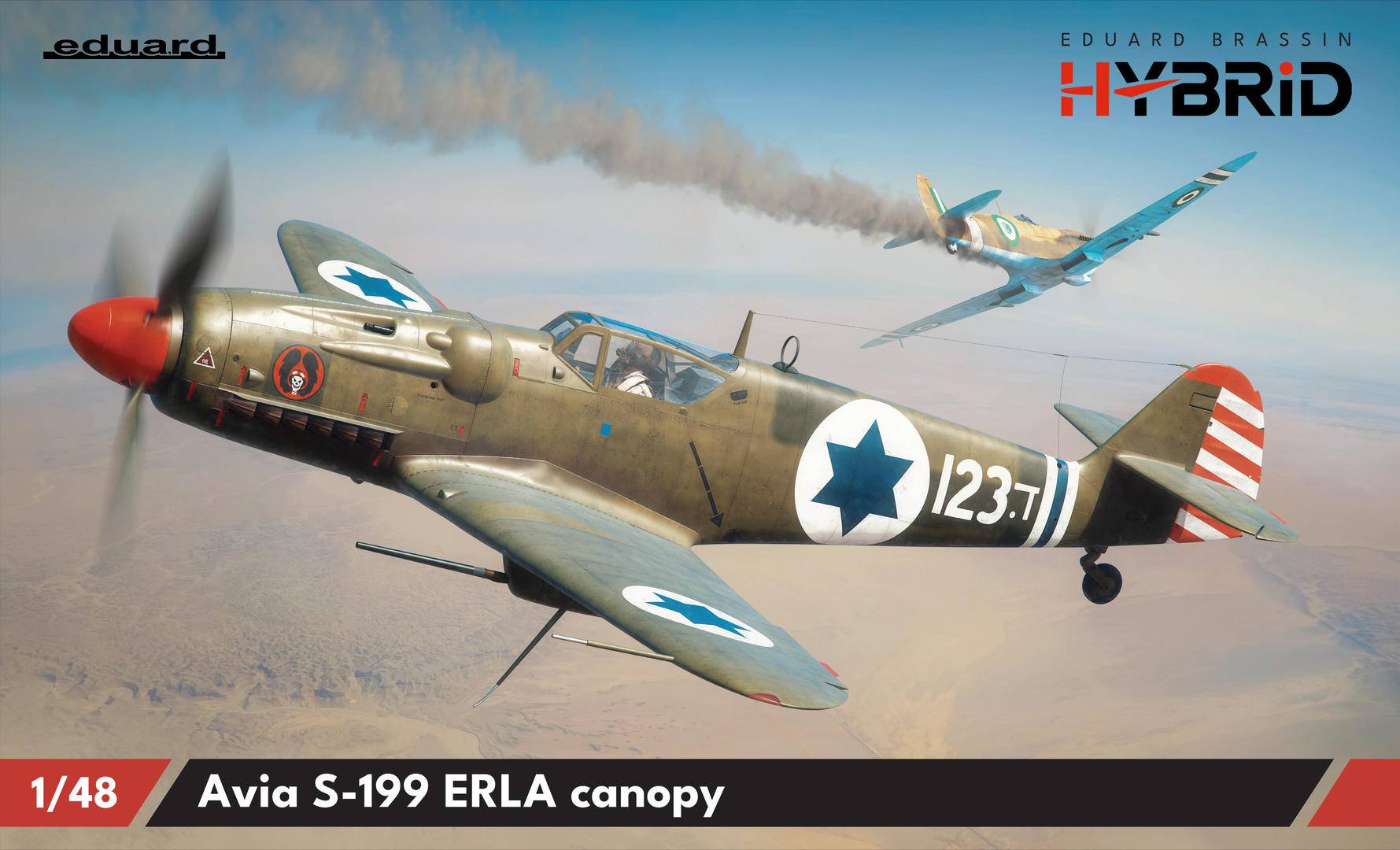Avia S-199 ERLA canopy Hybrid Edition