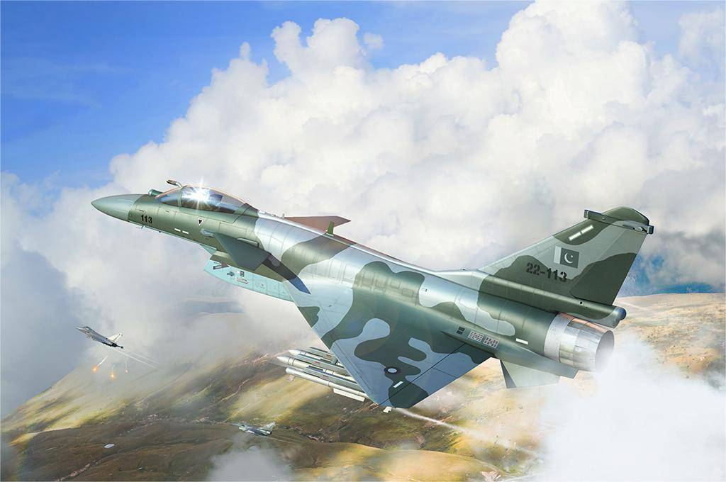 PAF J-10CE Multi-Role Fighter & IAF Rafale 2 in 1 – Image 2