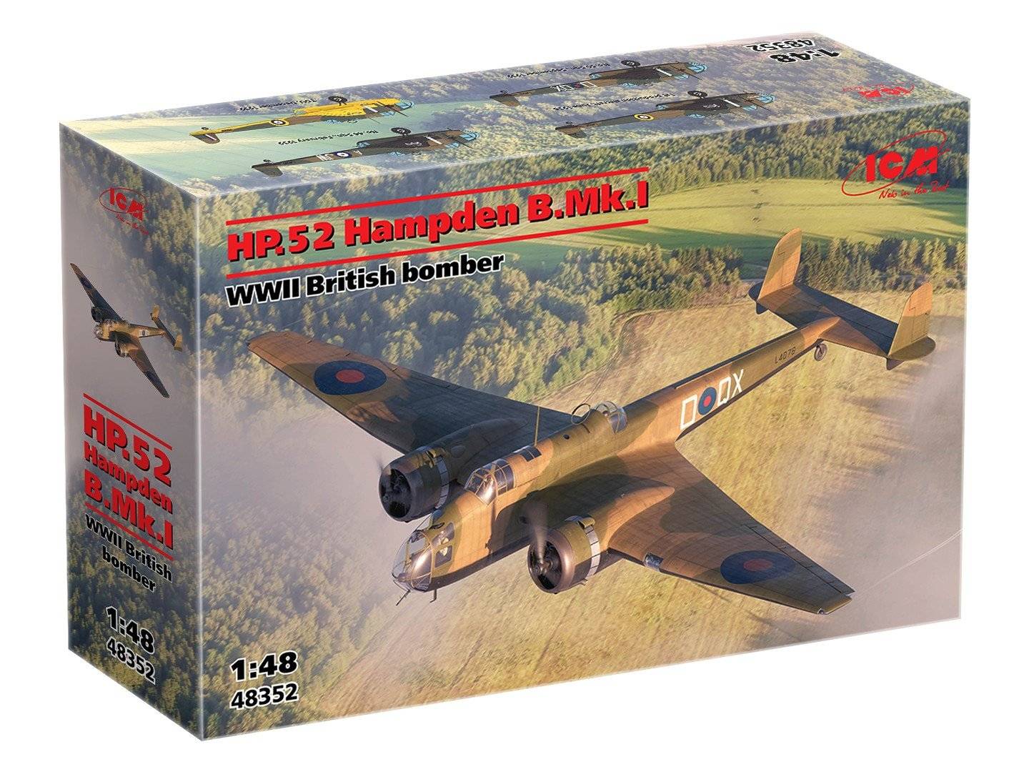 HP.52 Hampden B.Mk.I WWII British bomber – Image 11