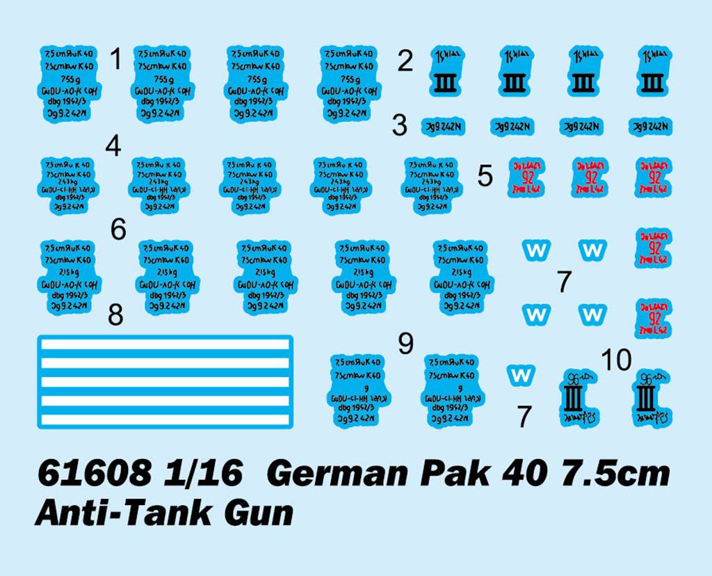 German Pak 40 7.5cm Anti-Tank Gun – Image 17