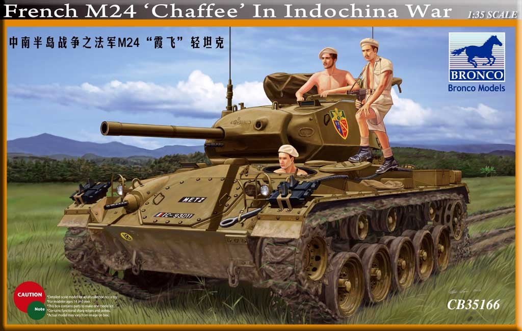 FRENCH M24 CHAFFEE IN INDOCHINA