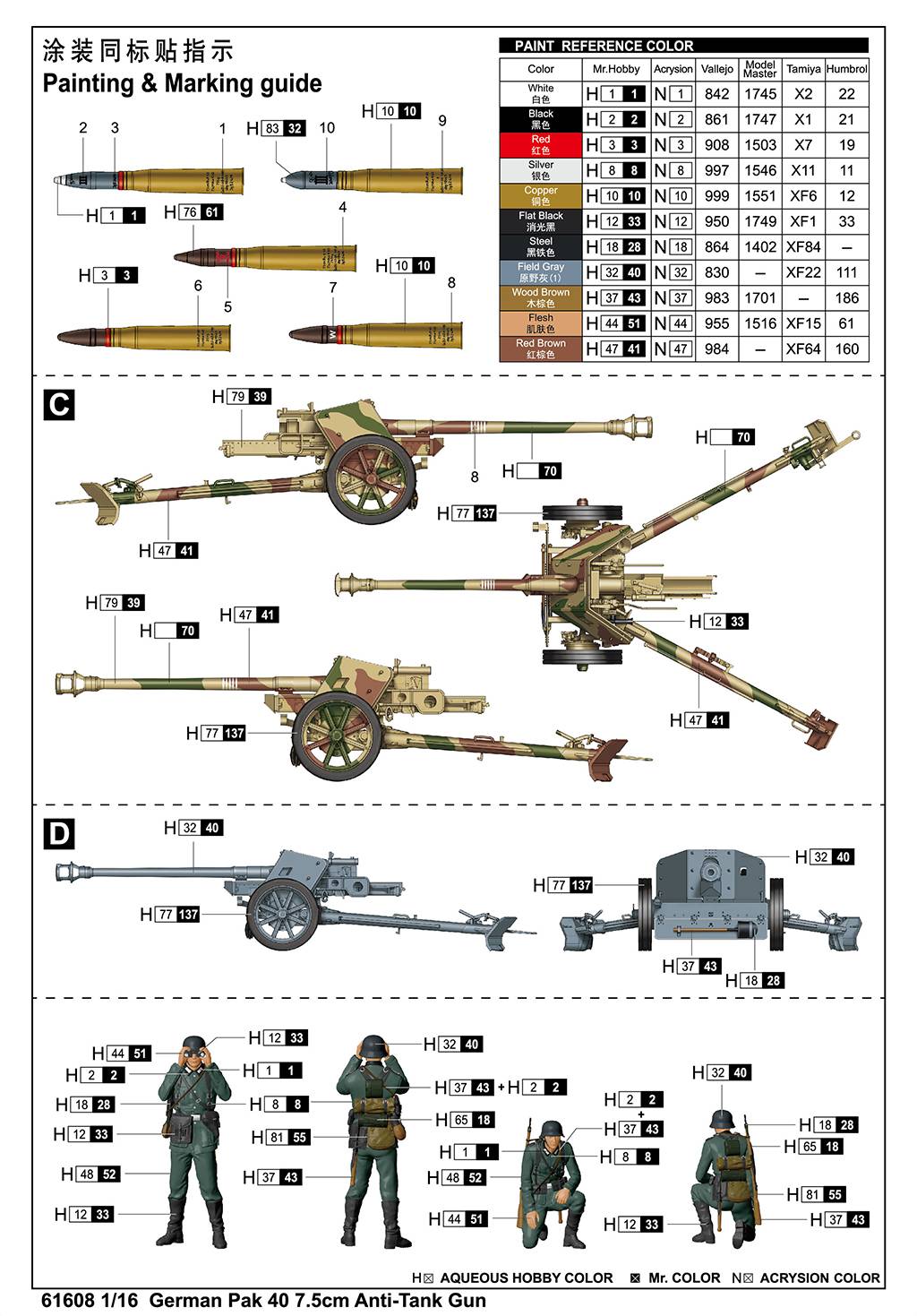 German Pak 40 7.5cm Anti-Tank Gun – Image 19