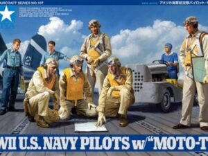 WWII U.S. Navy Pilots w/Moto-Tug