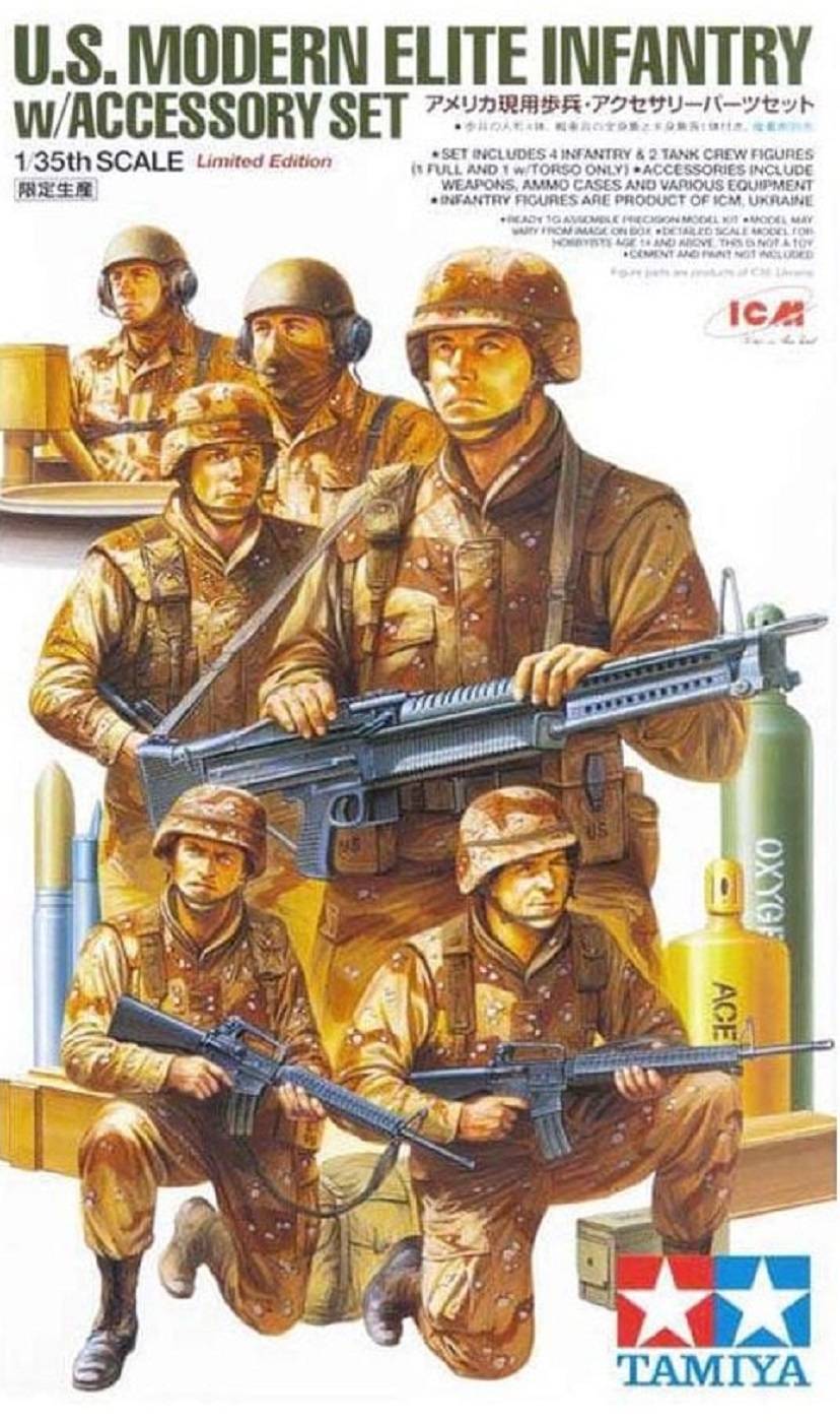 US Modern Elite Infantry w/Accessory Set