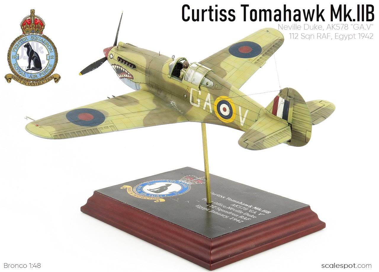 Curtiss 'Tomahawk' Mk.II B Fighter (The British Commonwealth Air Forces) – Image 3