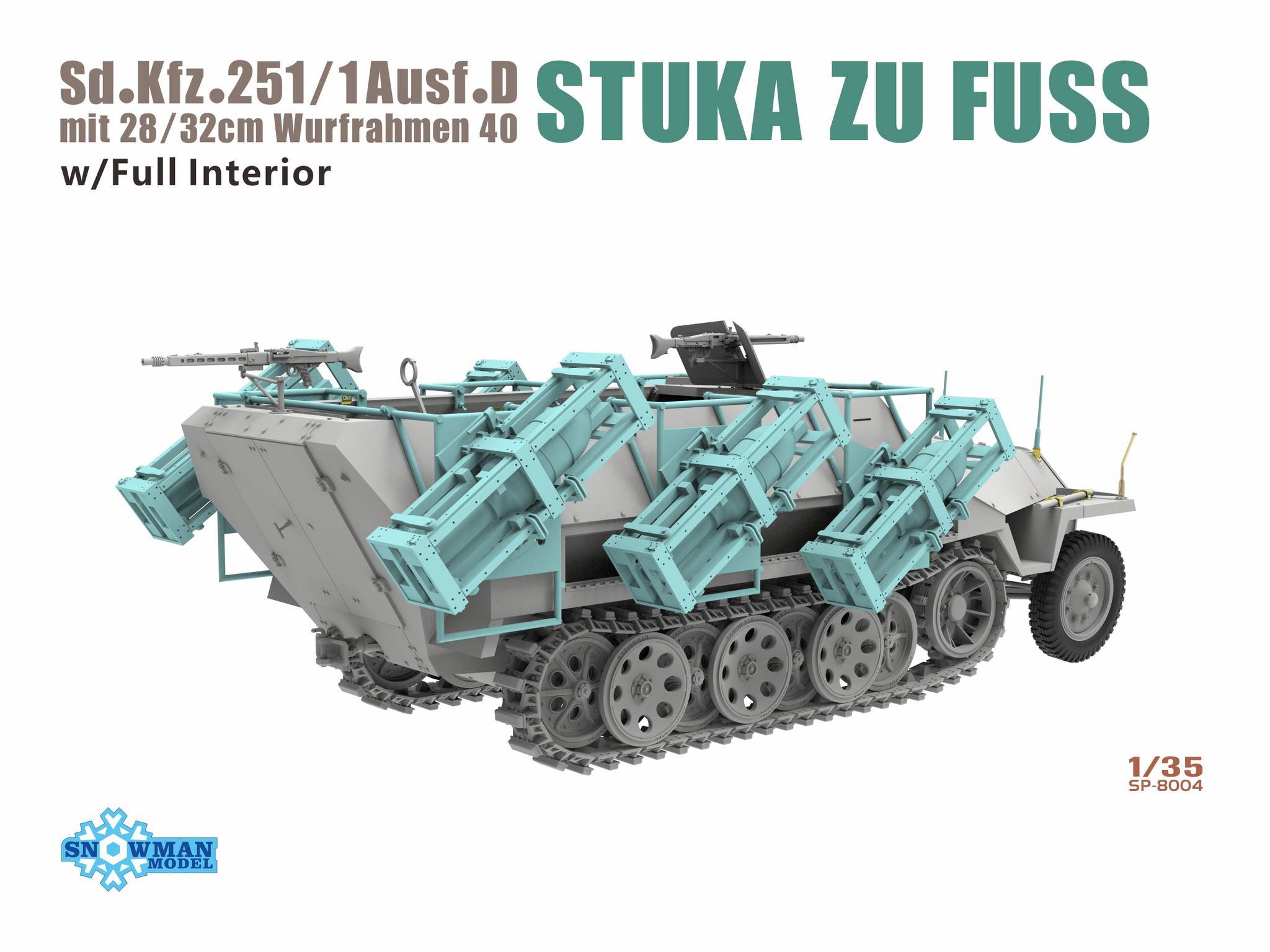 Sd.Kfz. 251/1 Ausf.D 28/32cm Wurfrahmen 40 Stuka zu Fuss – Image 3