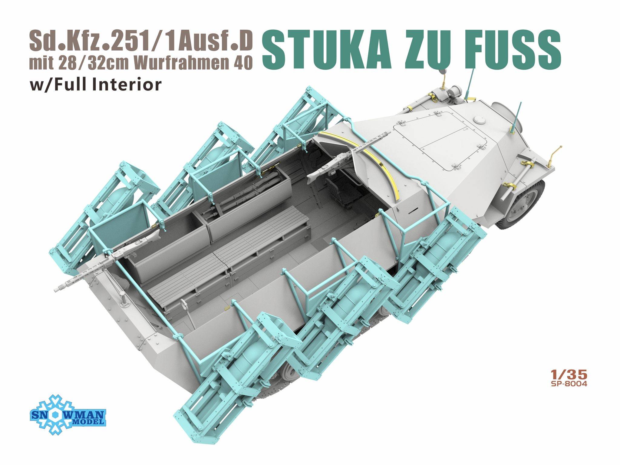Sd.Kfz. 251/1 Ausf.D 28/32cm Wurfrahmen 40 Stuka zu Fuss – Image 5