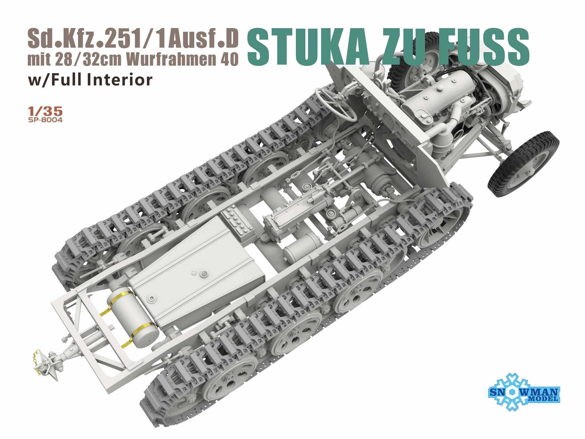 Sd.Kfz. 251/1 Ausf.D 28/32cm Wurfrahmen 40 Stuka zu Fuss – Image 6
