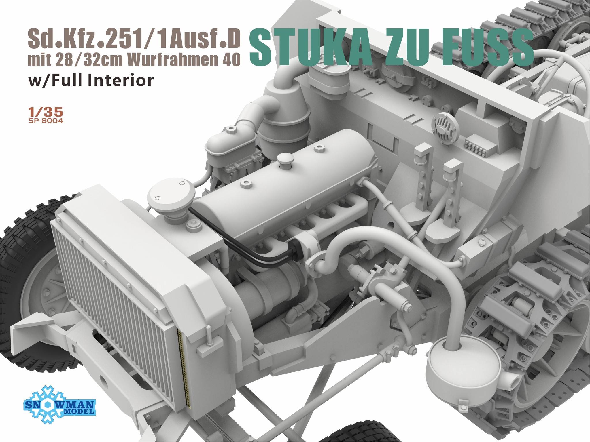 Sd.Kfz. 251/1 Ausf.D 28/32cm Wurfrahmen 40 Stuka zu Fuss – Image 7