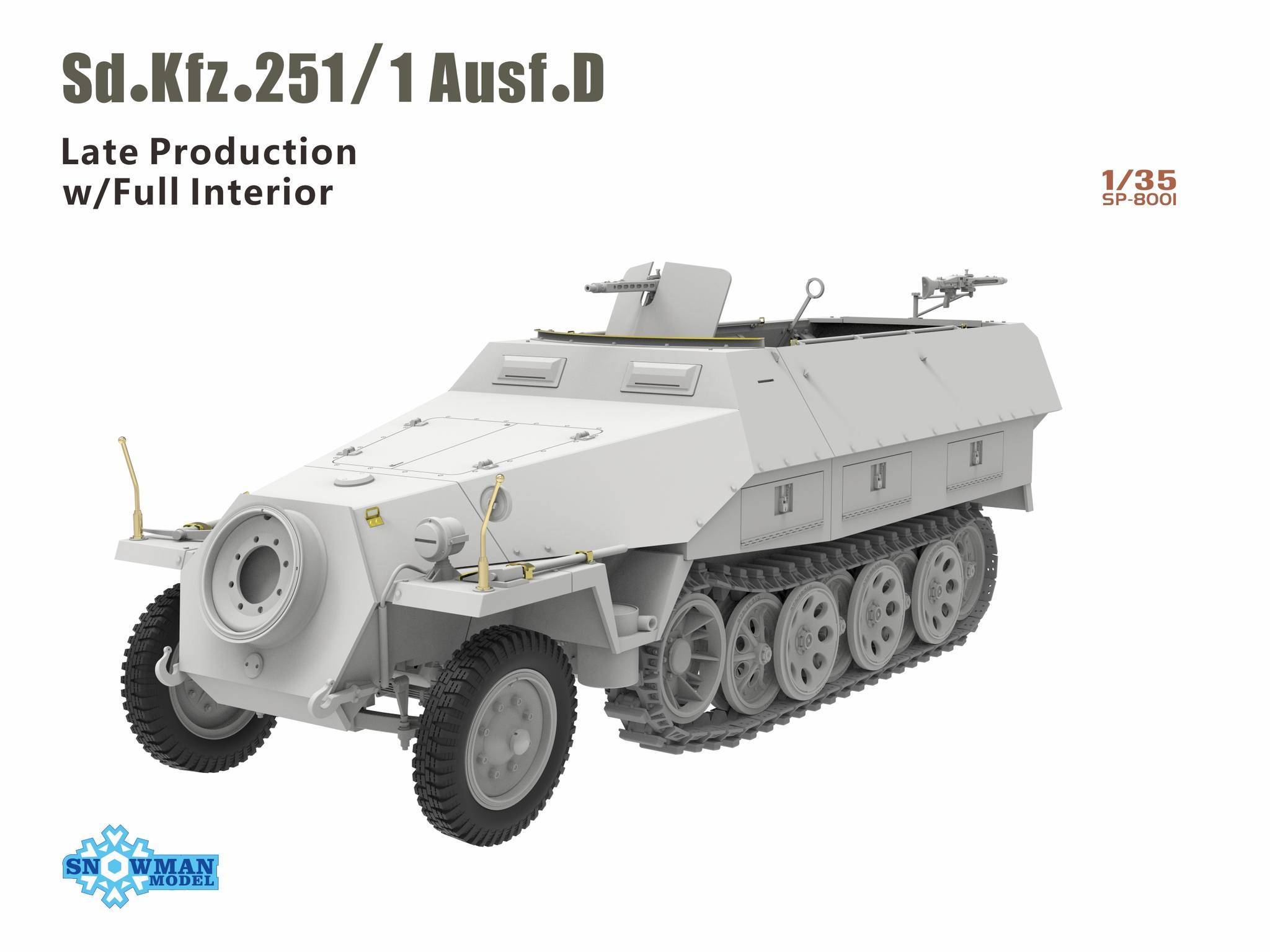 Sd.Kfz. 251/1 Ausf.D Late Production w/Full Interior – Image 19