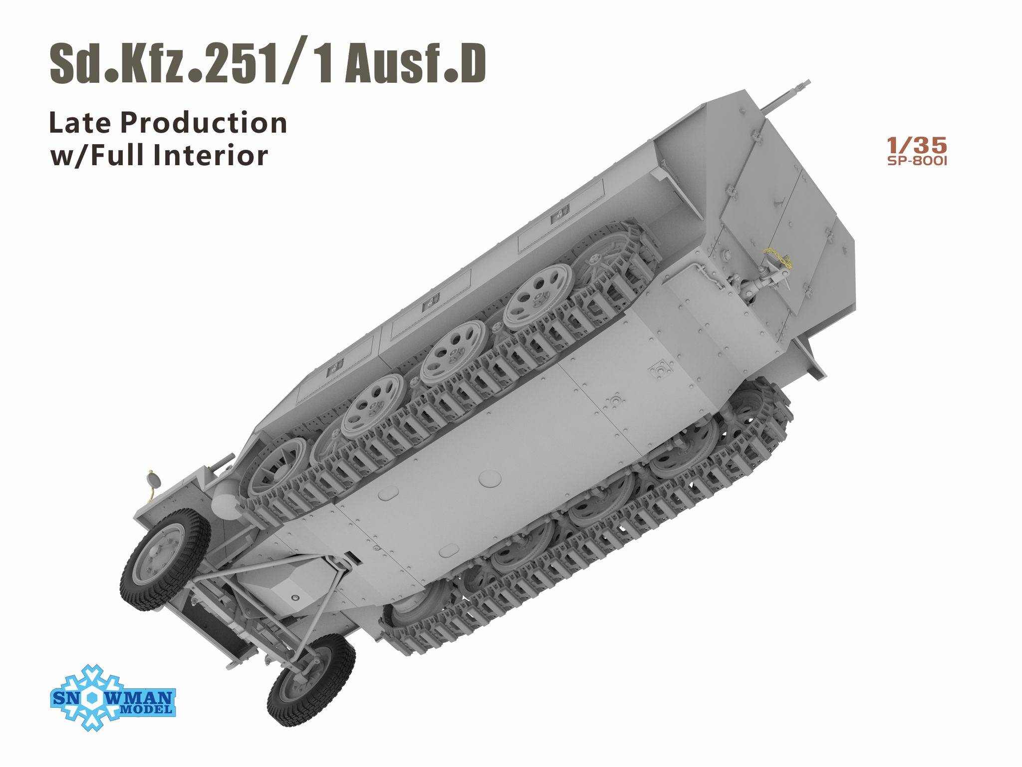 Sd.Kfz. 251/1 Ausf.D Late Production w/Full Interior – Image 21