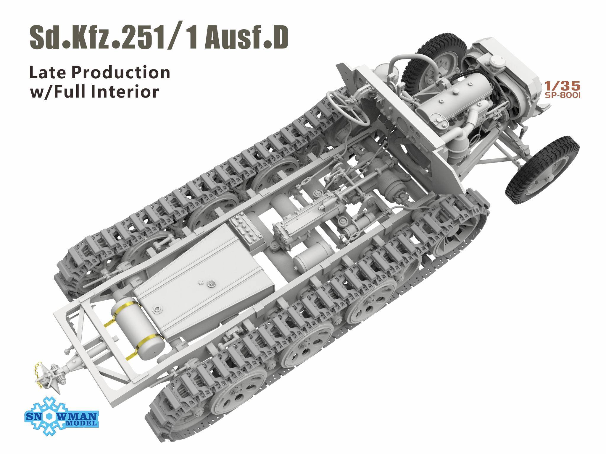 Sd.Kfz. 251/1 Ausf.D Late Production w/Full Interior – Image 23
