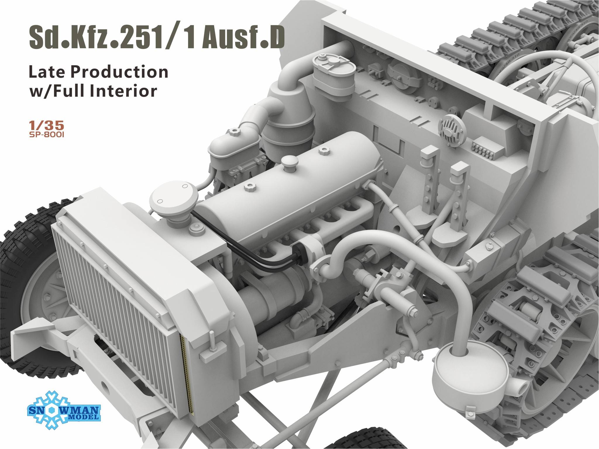 Sd.Kfz. 251/1 Ausf.D Late Production w/Full Interior – Image 24