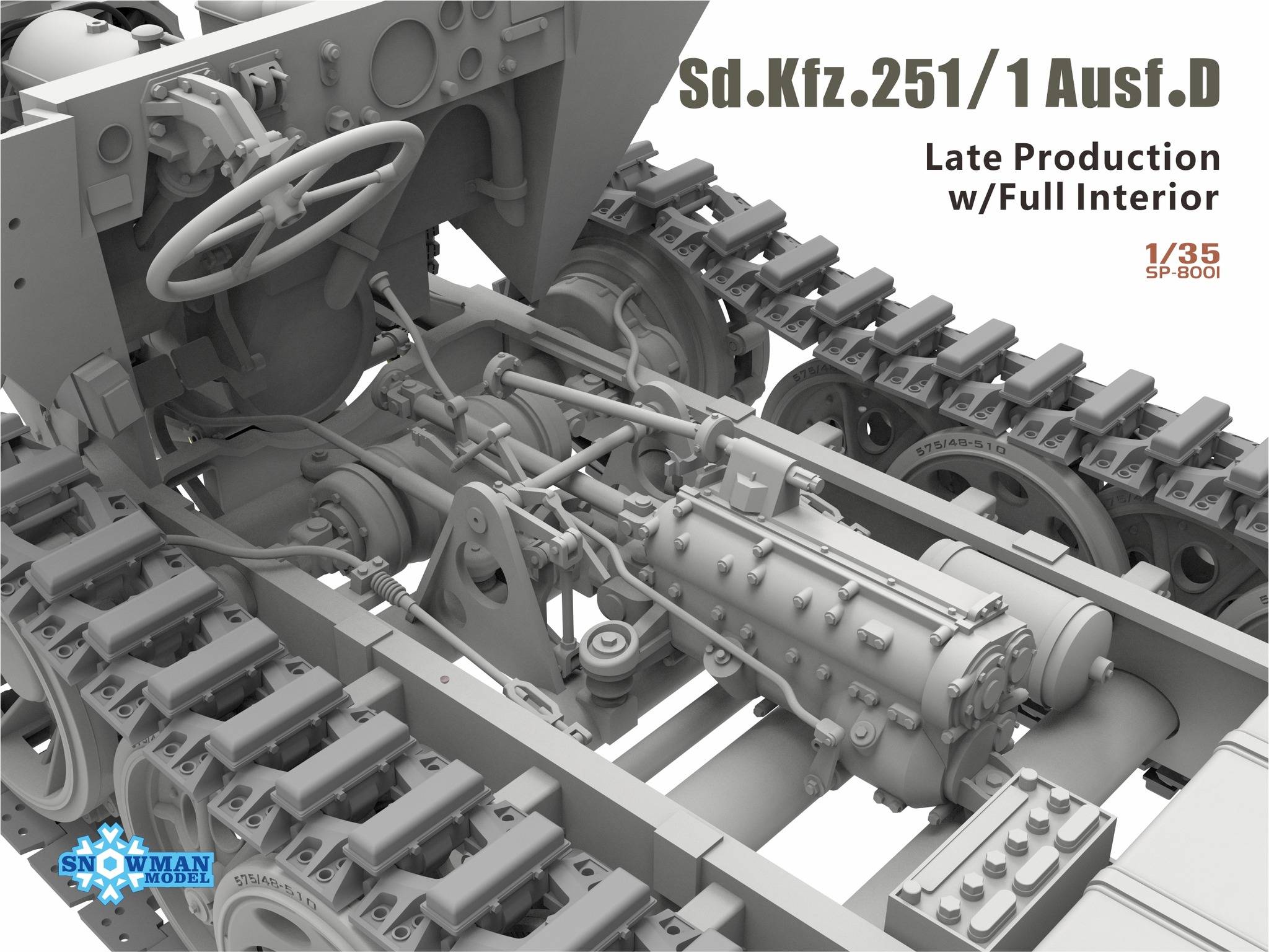 Sd.Kfz. 251/1 Ausf.D Late Production w/Full Interior – Image 25