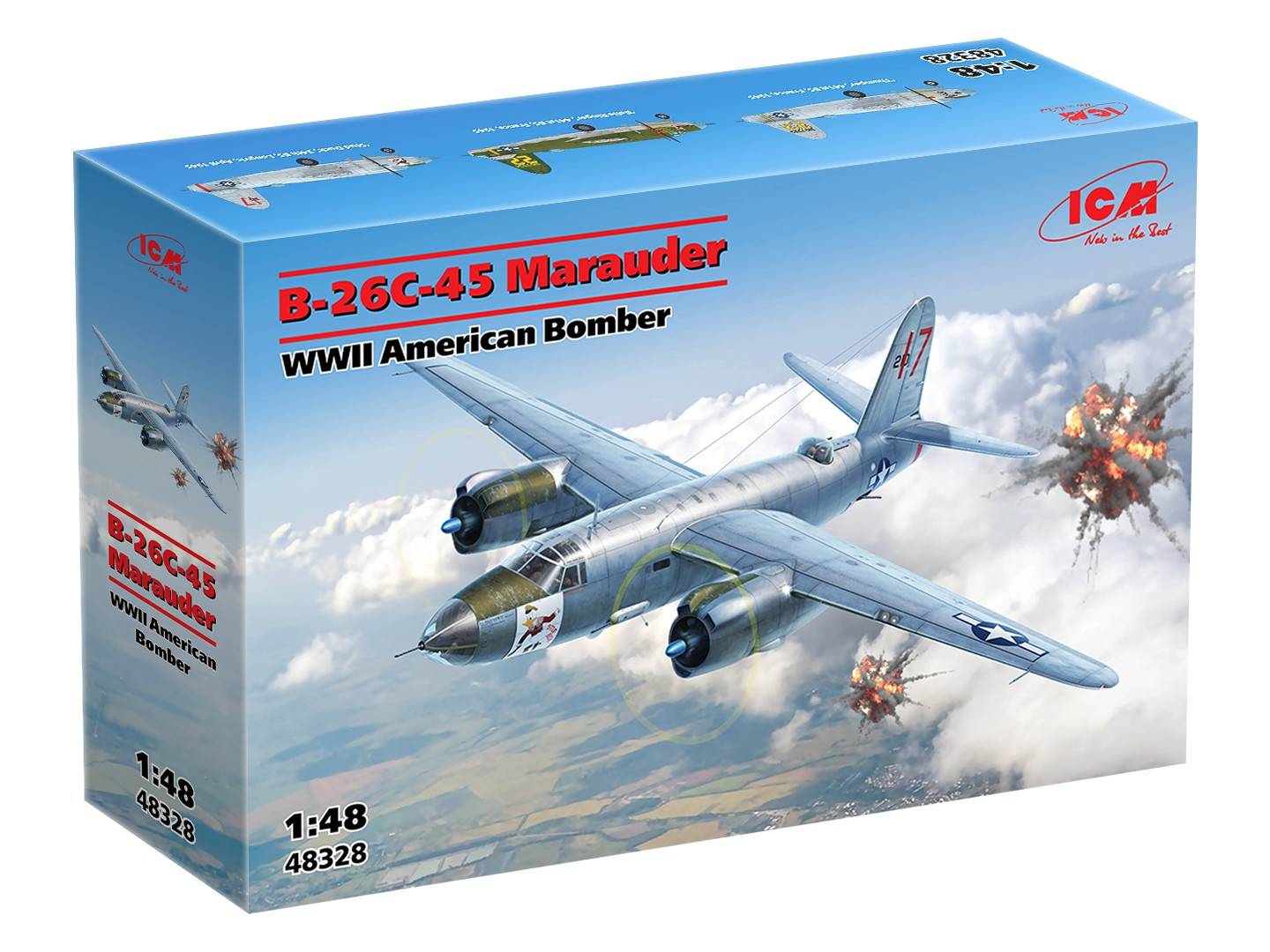 B-26C-45 Marauder WWII American bomber – Image 12