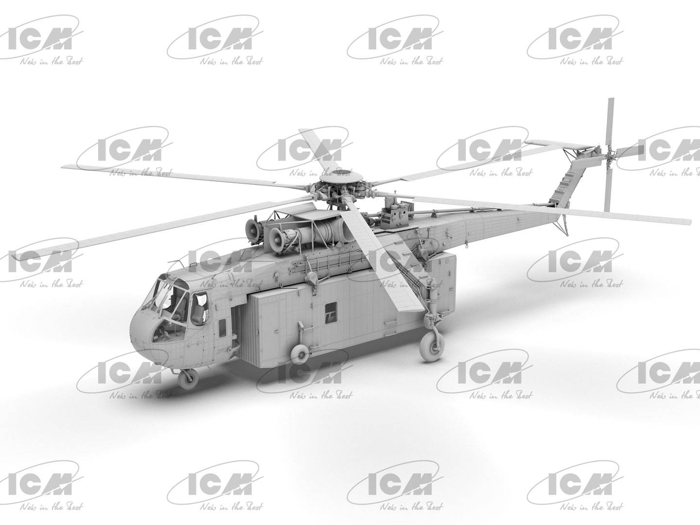 Sikorsky S-64E Skycrane with Universal Pod – Image 28