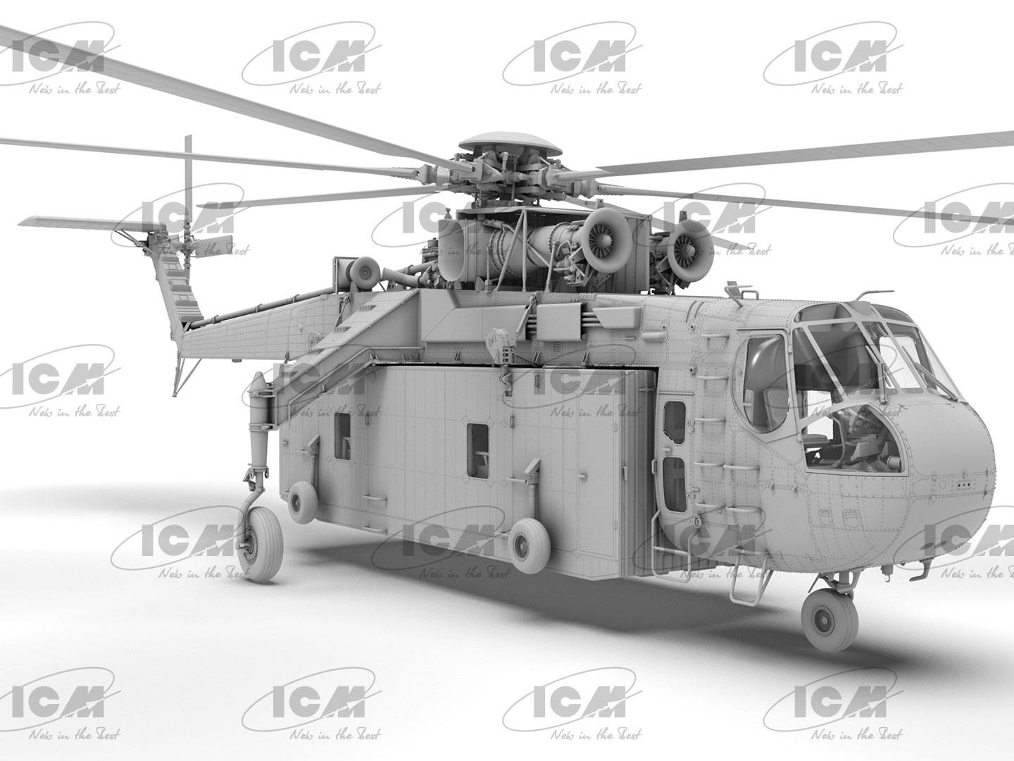 Sikorsky S-64E Skycrane with Universal Pod – Image 23
