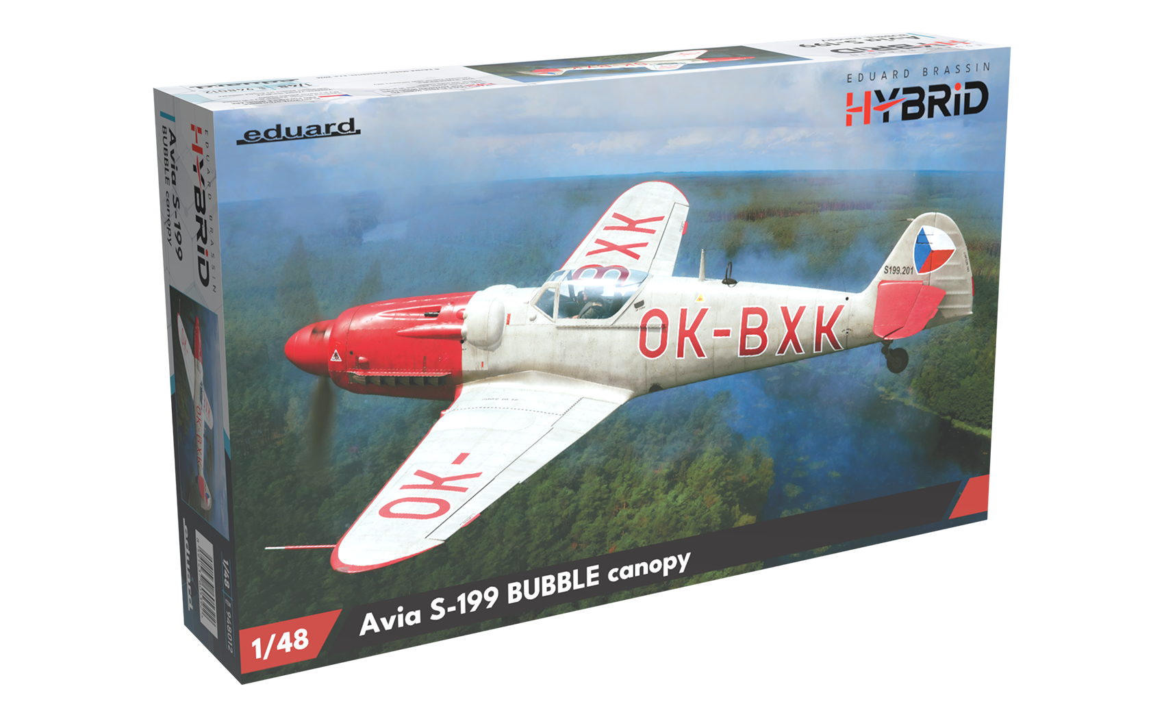 Avia S-199 bubble canopy EDUARD brassin HYBRID – Image 8