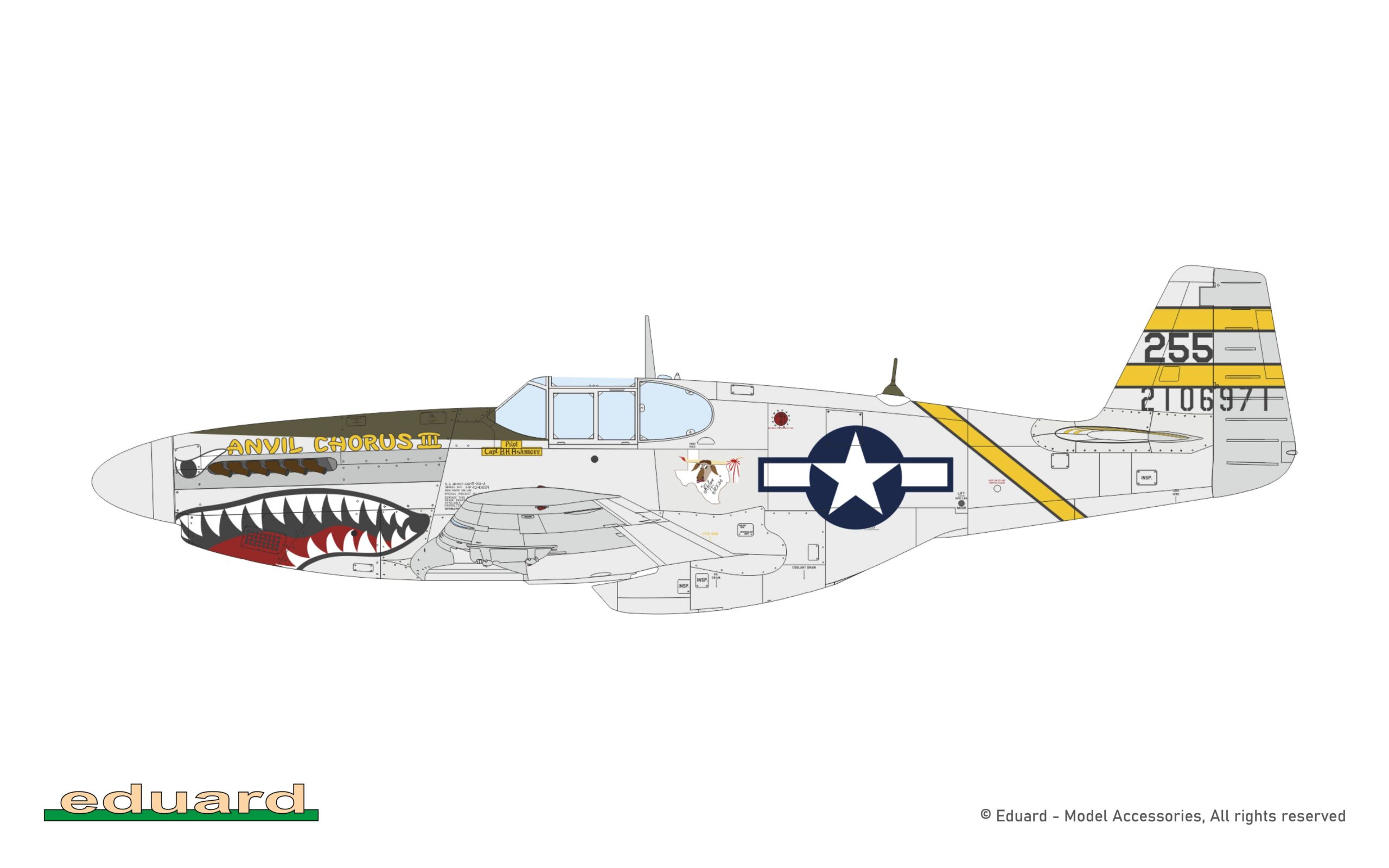 P-51B Mustang Birdcage canopy Weekend edition – Image 2