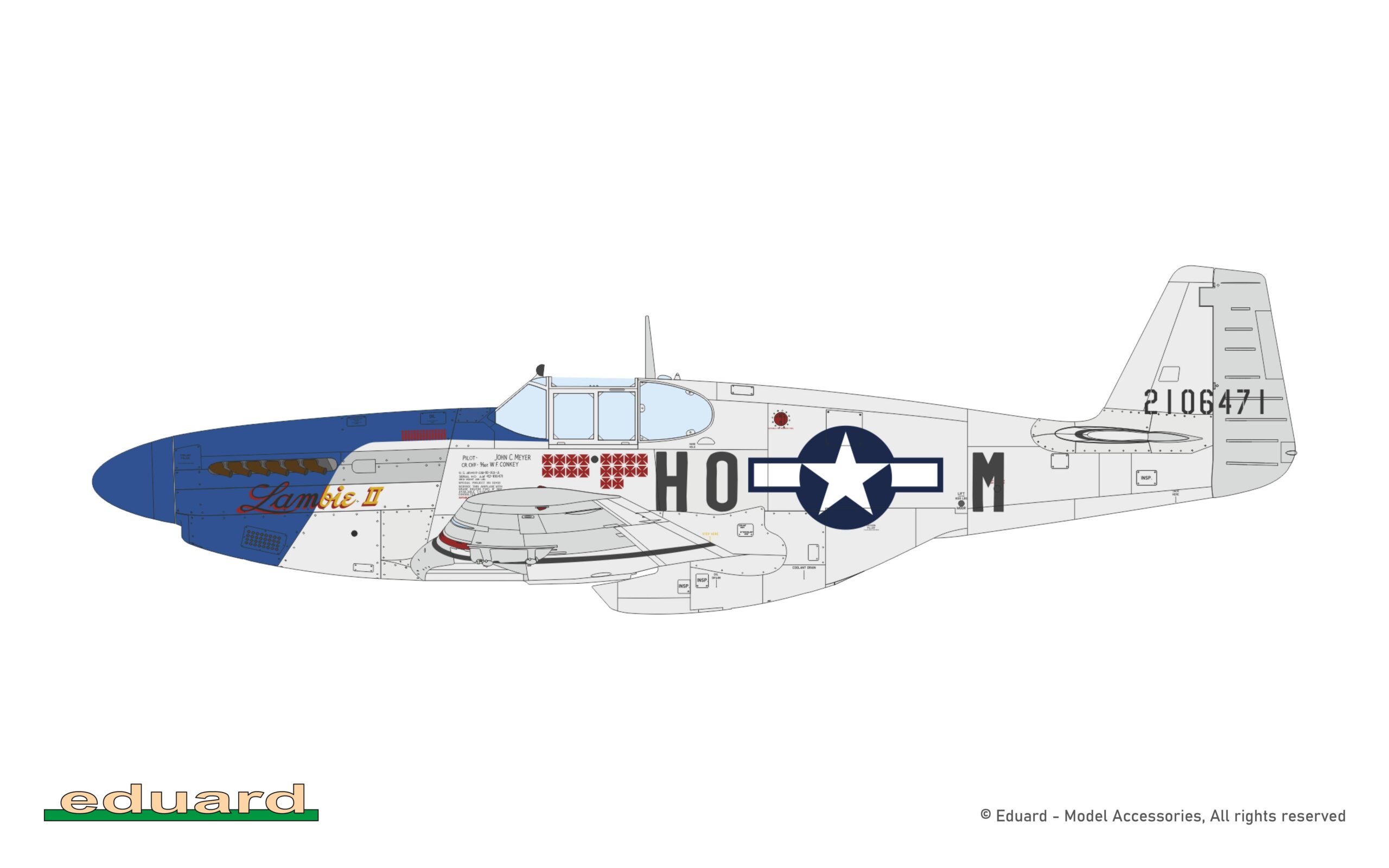 P-51B Mustang Birdcage canopy Weekend edition – Image 4