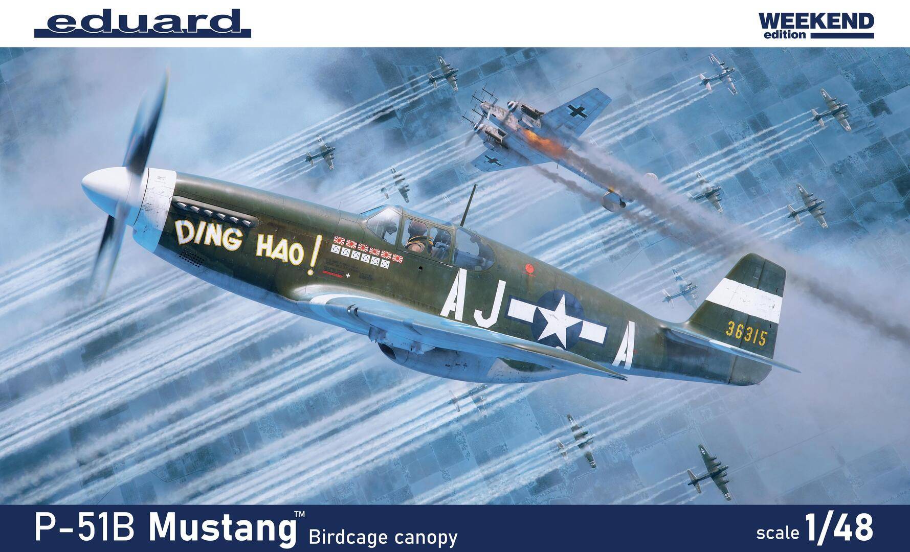 P-51B Mustang Birdcage canopy Weekend edition