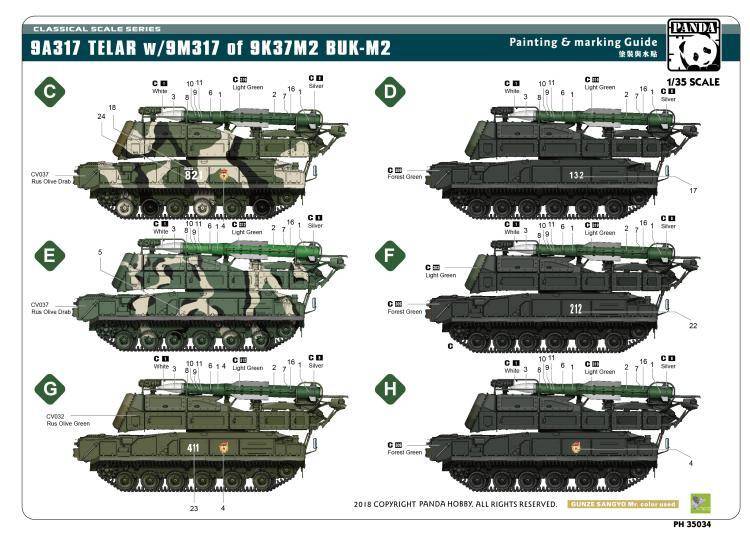 9A317 TELAR w/9M317 of 9K37M2 Buk-M2 – Image 3
