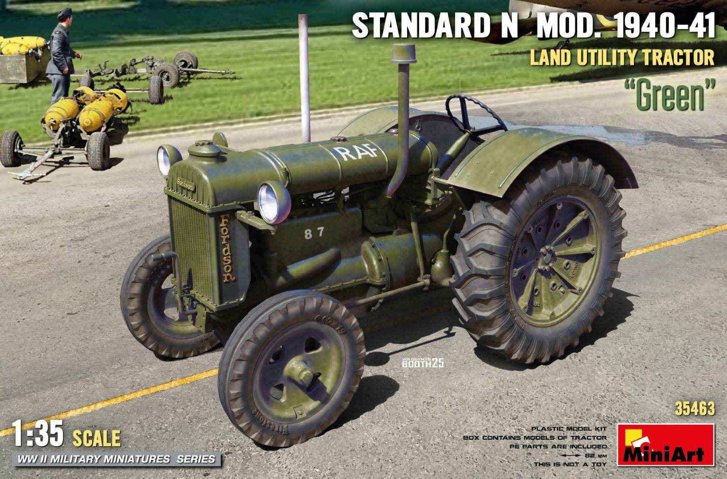 STANDARD N Mod. 1940-41 LAND UTILITY TRACTOR “Green”