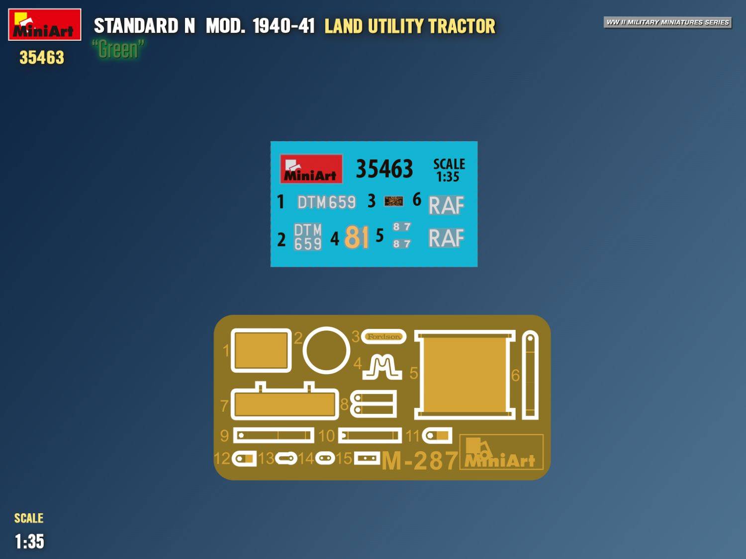 STANDARD N Mod. 1940-41 LAND UTILITY TRACTOR “Green” – Image 2
