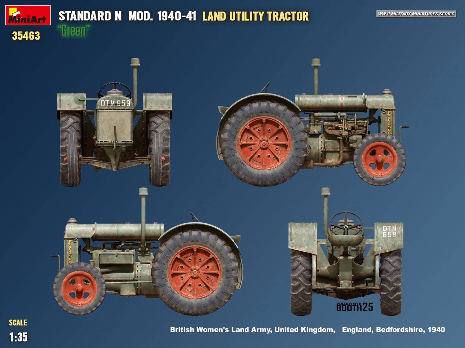 STANDARD N Mod. 1940-41 LAND UTILITY TRACTOR “Green” – Image 4