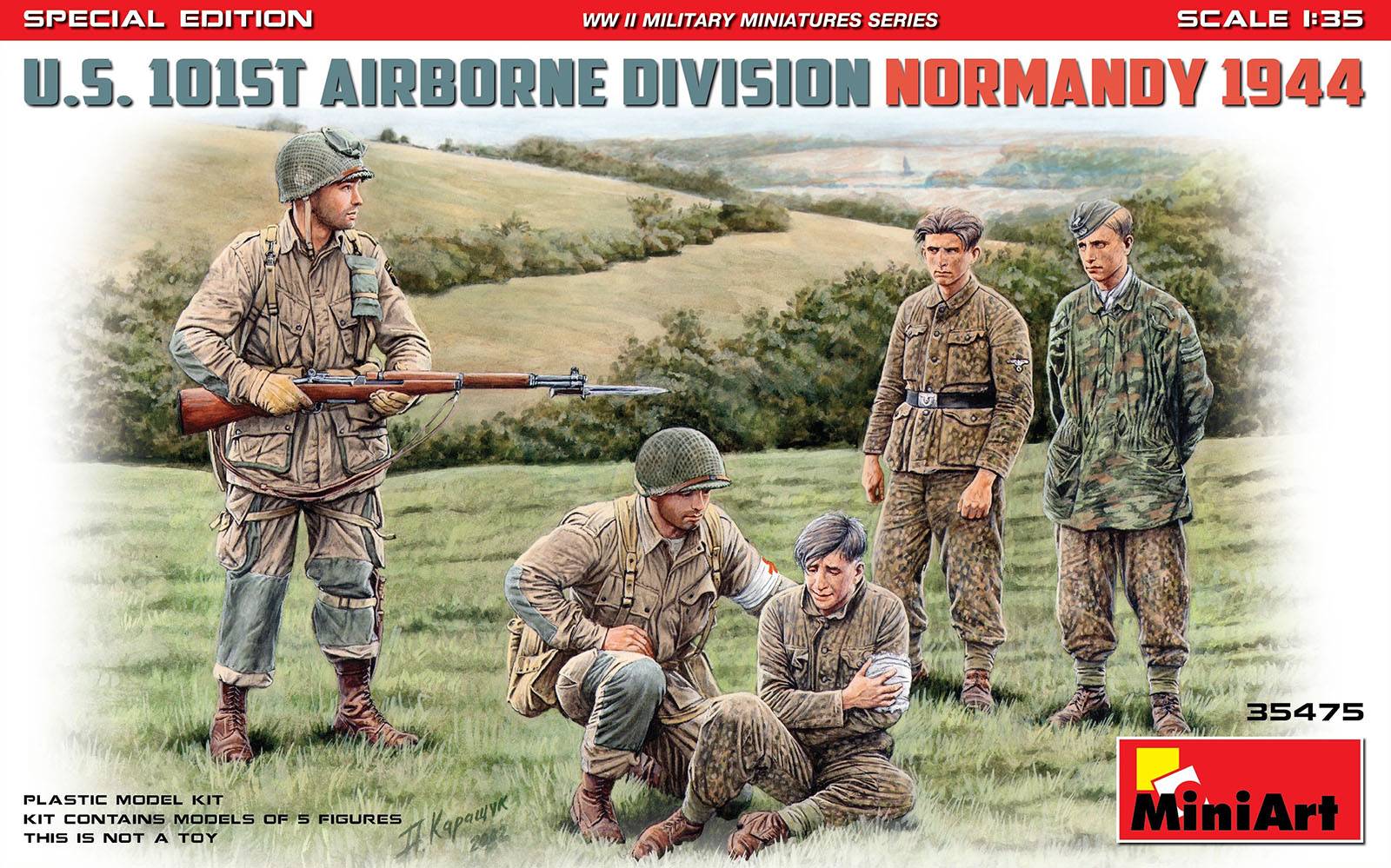 U.S. 101ST AIRBORNE DIVISION NORMANDY 1944 SPECIAL EDITION