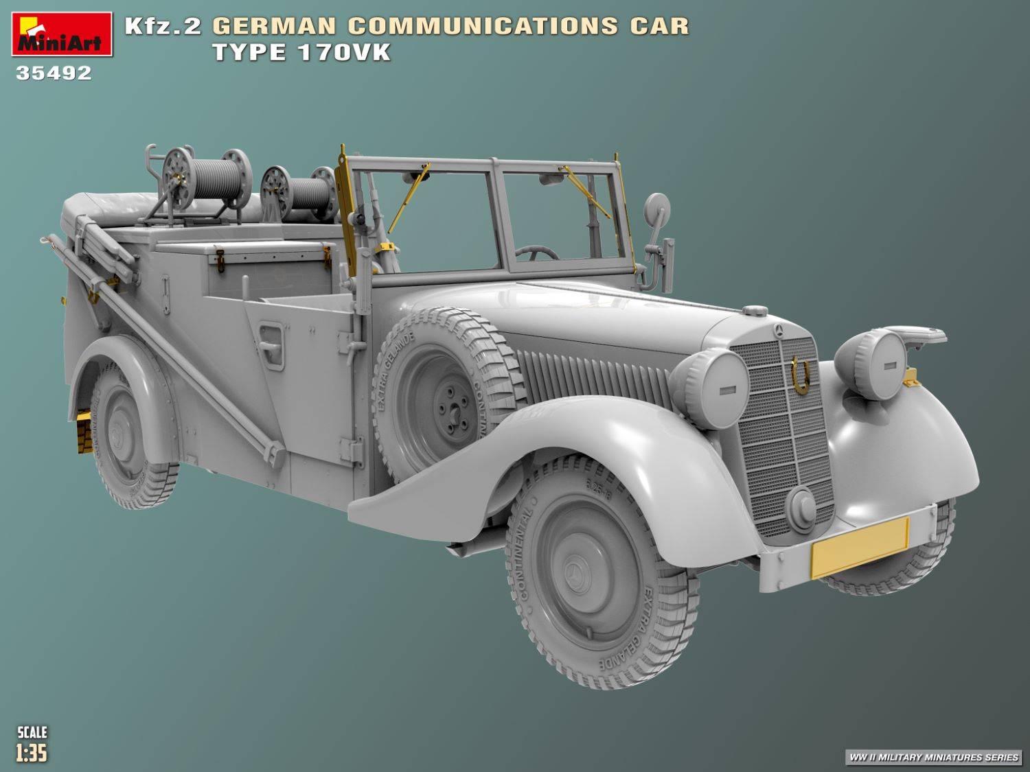 Kfz.2 GERMAN COMMUNICATIONS CAR TYPE 170VK – Image 3
