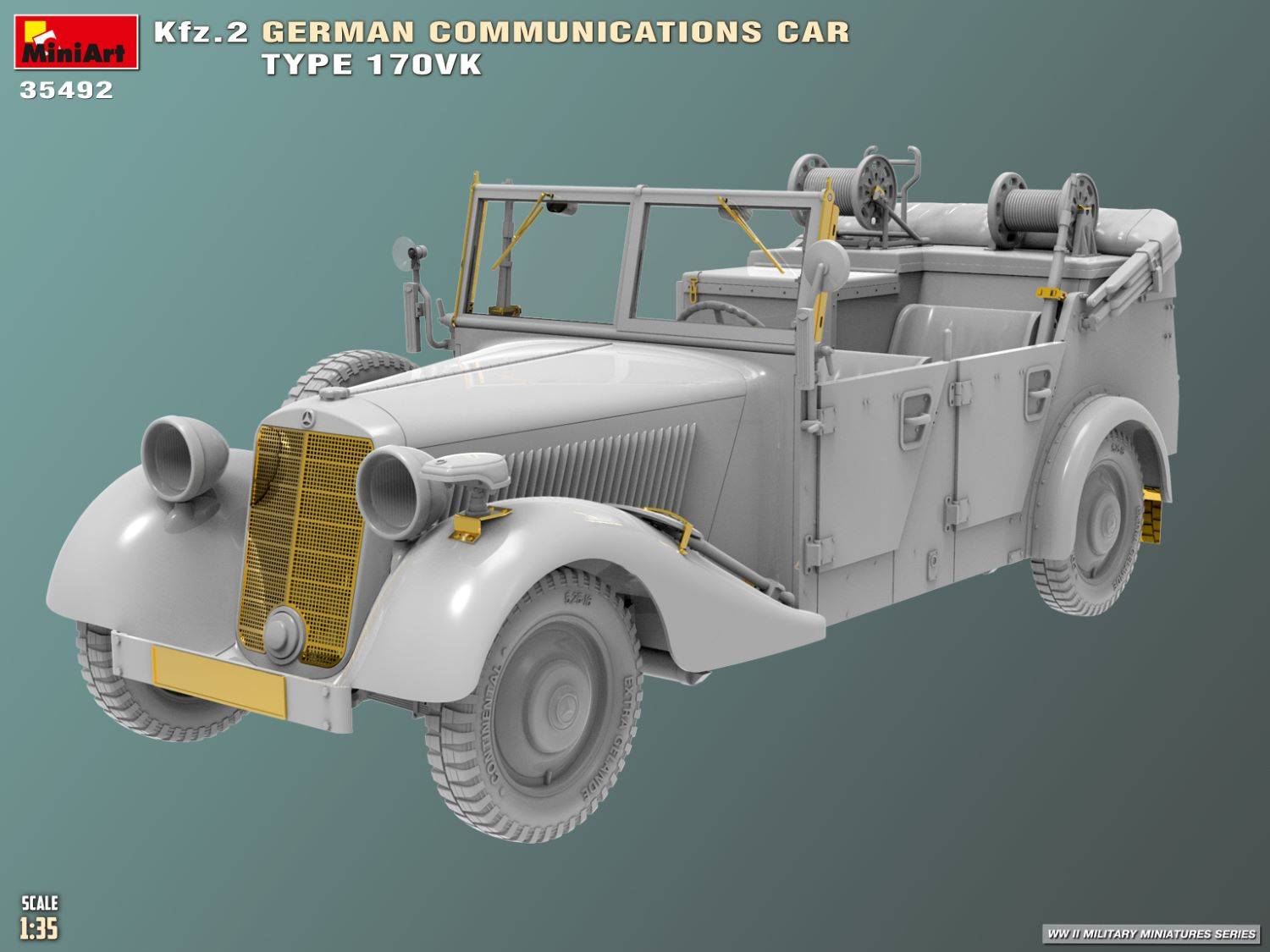 Kfz.2 GERMAN COMMUNICATIONS CAR TYPE 170VK – Image 4