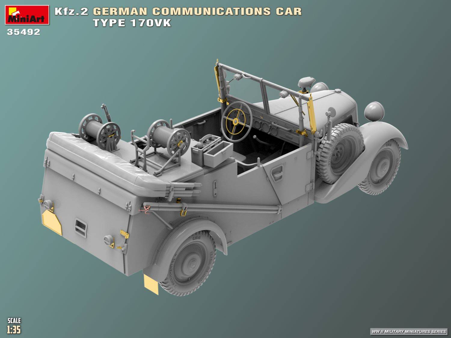 Kfz.2 GERMAN COMMUNICATIONS CAR TYPE 170VK – Image 6