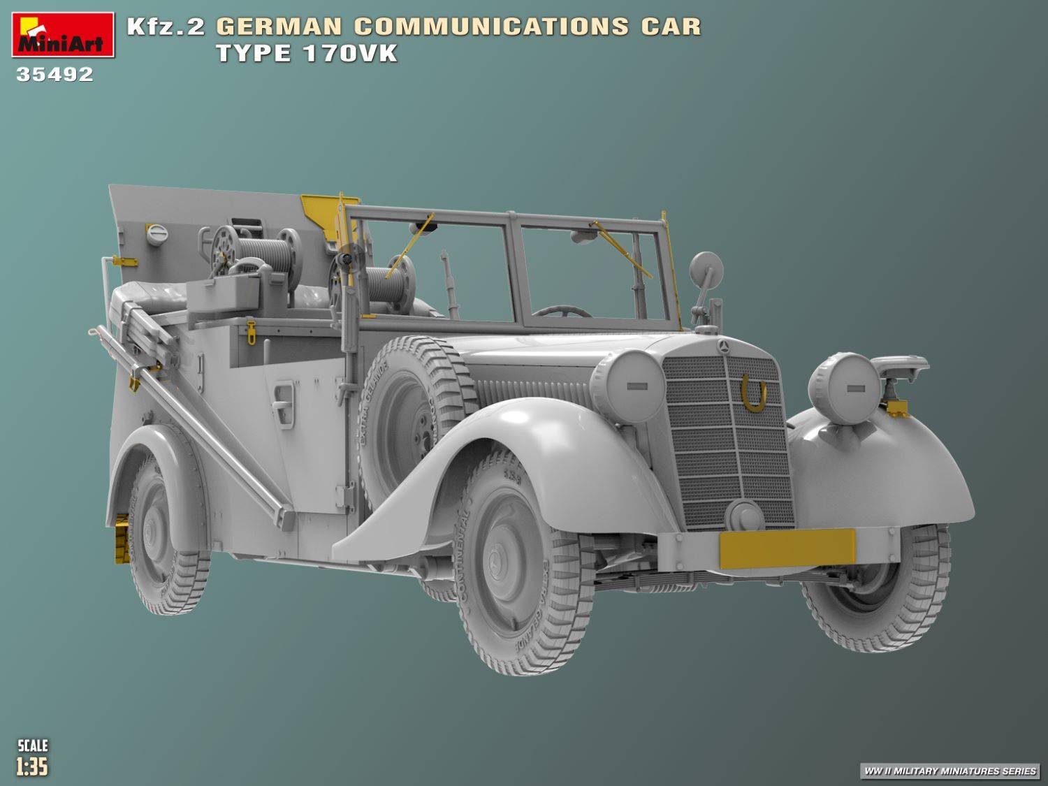 Kfz.2 GERMAN COMMUNICATIONS CAR TYPE 170VK – Image 7