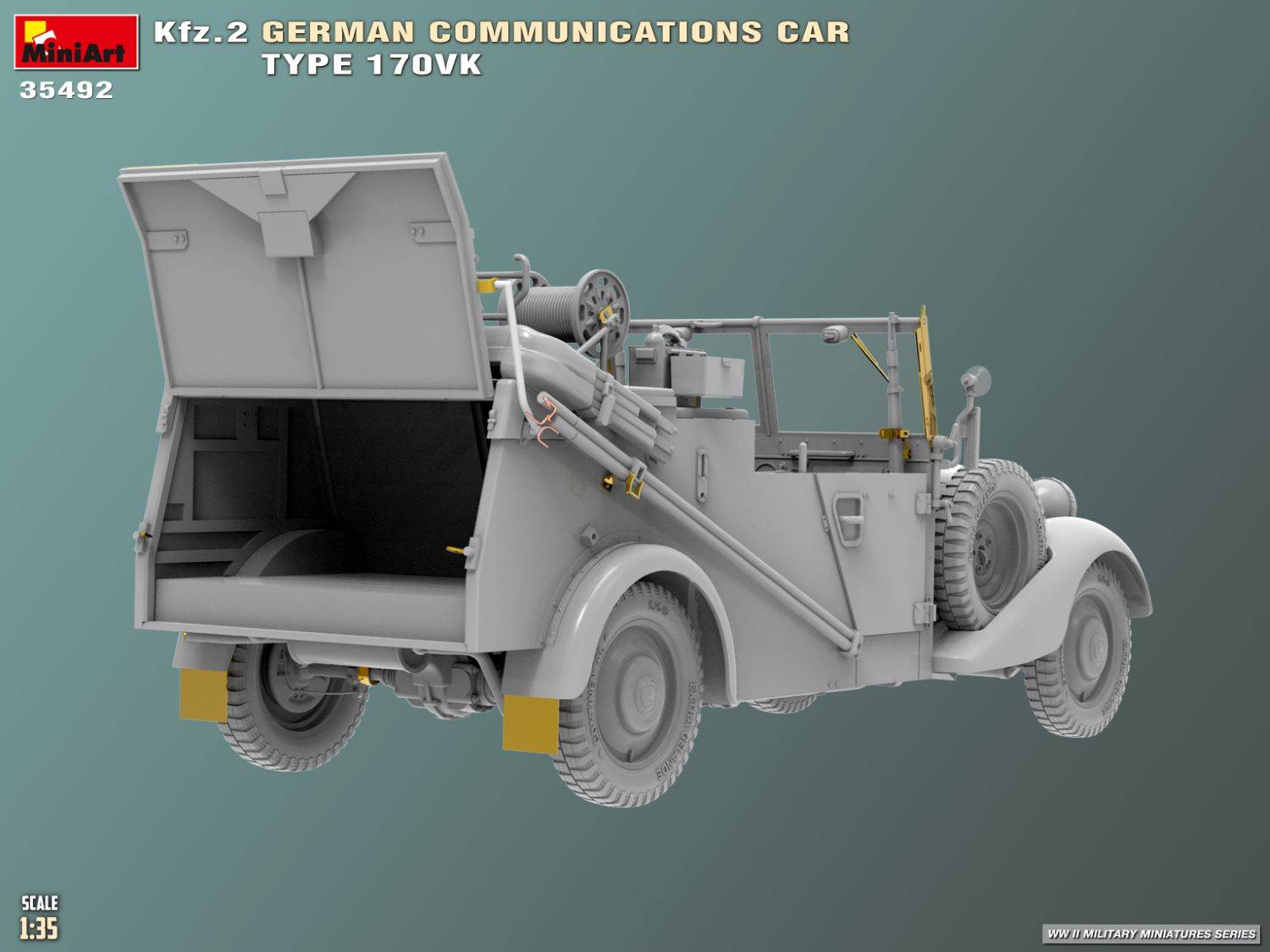 Kfz.2 GERMAN COMMUNICATIONS CAR TYPE 170VK – Image 8
