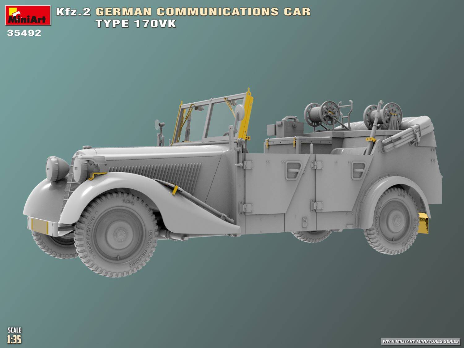 Kfz.2 GERMAN COMMUNICATIONS CAR TYPE 170VK – Image 9